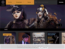 Tablet Screenshot of en.harpa.is